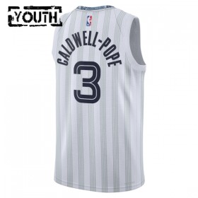 Memphis Grizzlies Kentavious Caldwell Pope Nike 2025-26 City Edition Harmaa Lasten Pelipaidat Swingman